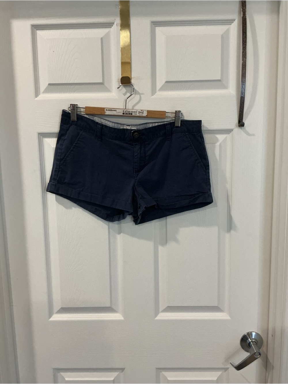 SO navy short shorts, junior size